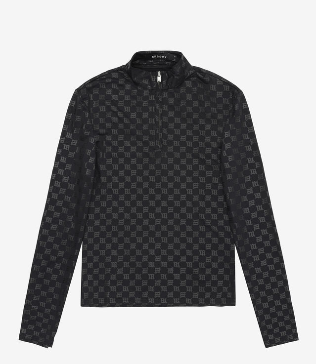 Shop MISBHV Monogram Slim Longsleeve Black at itk online store