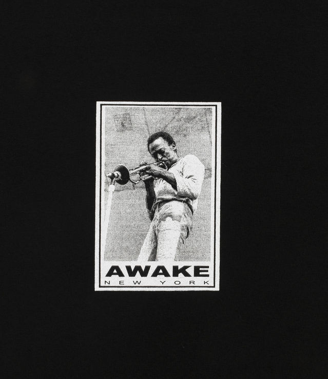 *新作SU23'* Awake NY Miles Davis Pinted SS Tee Awake NY Miles Davis Printed Tee - Brown – Kith