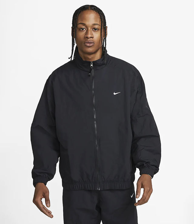 Nikelab track jacket black new arrivals