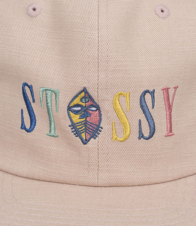 Stussy Mask Logo Strapback Hat | Urban Outfitters