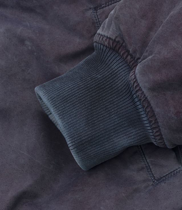 ☆韓国の人気☆【STUSSY】☆DYED NYLON BOMBER NEW CHARCOA.L