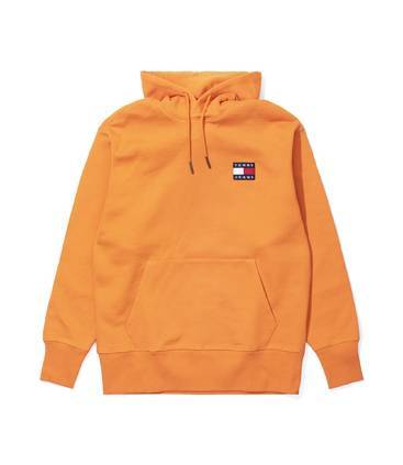 tommy jeans hoodie orange