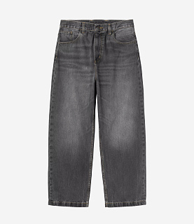 Carhartt WIP Brandon Pant Smith Denim Black Marble Used Wash
