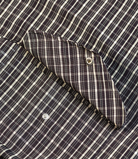 Umbro Check Smock Anorak Beige/Dark Brown