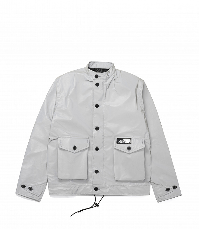 Shop Ark Air Flight Jacket Aqueous Reflective at itk online store