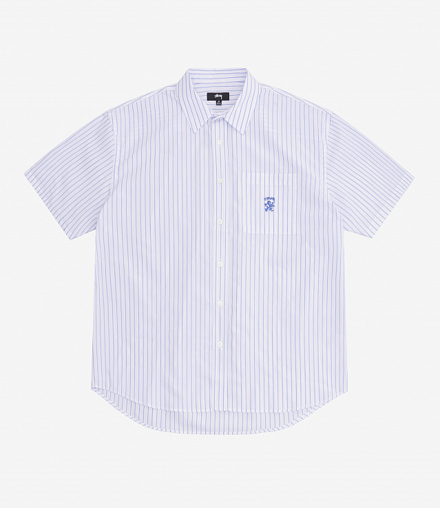 Shop Stussy Boxy Striped Shirt Multi at itk online store