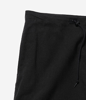 BEAMS Brushed Over Pants Black