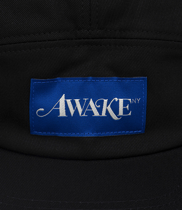 Shop Awake NY Classic Logo Camp Cap Black at itk online store