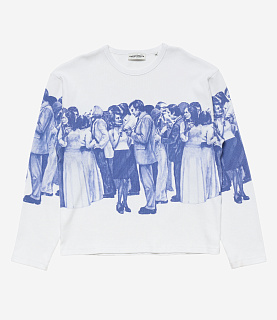 Carne Bollente Like It Was Yesterday Longsleeve White