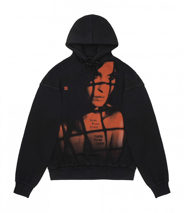Shop MISBHV Cage Hoodie Black at itk online store