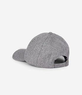 Armor-Lux Logo Embroidered Cap Grey