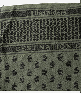 Liberaiders LR Jacquard Stole Olive