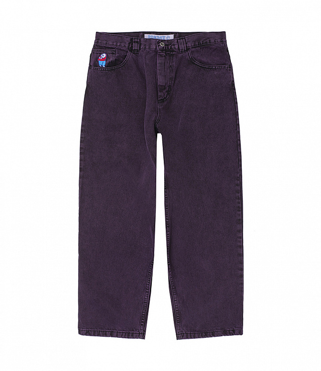 POLAR SKATE BIG BOY JEANS PURPLE BLACK - ワークパンツ/カーゴパンツ