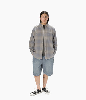 Thisisneverthat Denim Easy Short Washed Blue