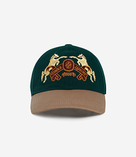 Drôle de Monsieur La Casquette Emblème Chevaux Dark Green