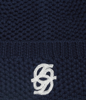 Drôle de Monsieur Le Bonnet Monogramme Navy