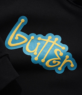 Butter Goods Connection Pullover Hood Black