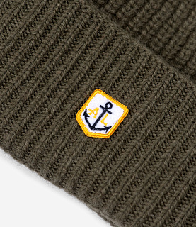 Armor-Lux Heritage Lambswool Beanie Olive