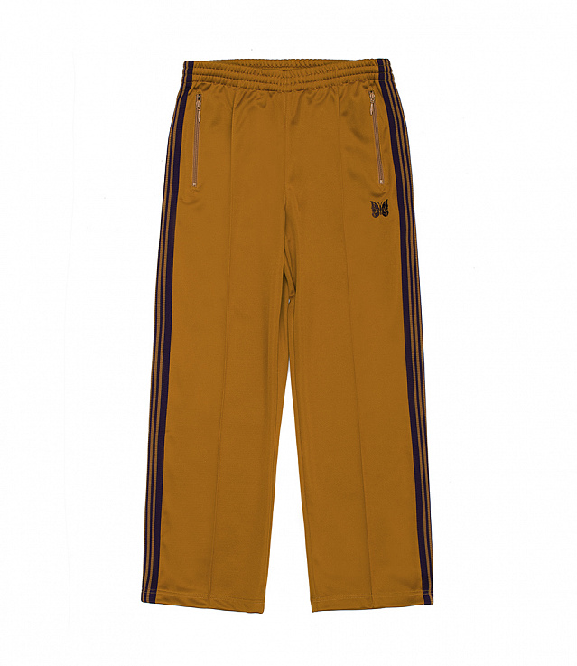 Shop Needles Track Pant Poly Smooth Mustard at itk online store