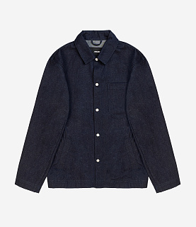 Alis Viren Short Worker Jacket Solid Blue