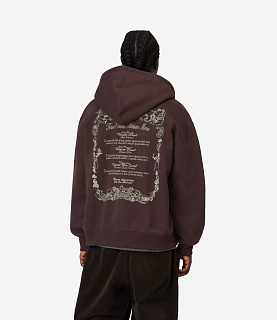 Carhartt WIP Hooded Chez WIP Jacket Palisander/Grey