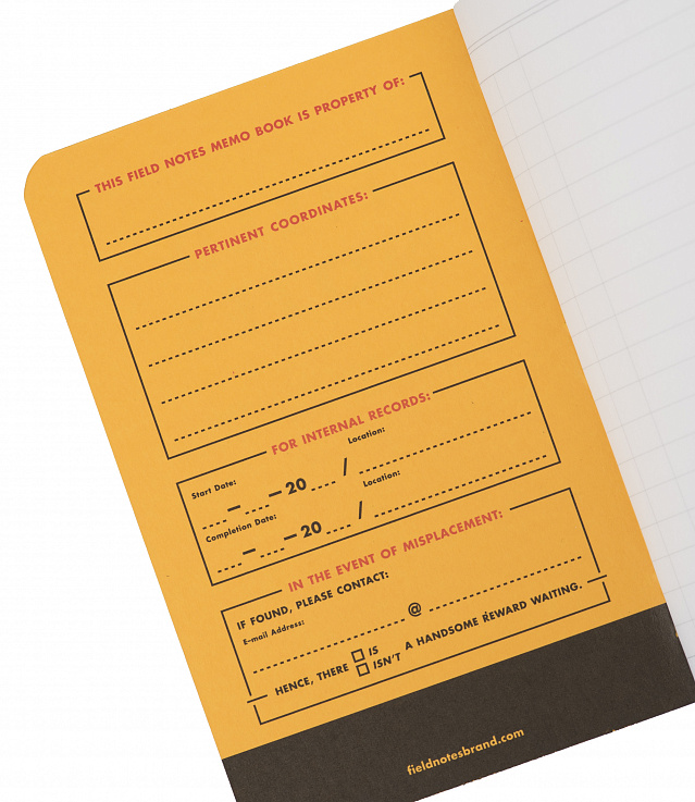 Shop Field Notes Utility Ledger at itk online store