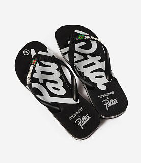 Patta x Havaianas Top Black