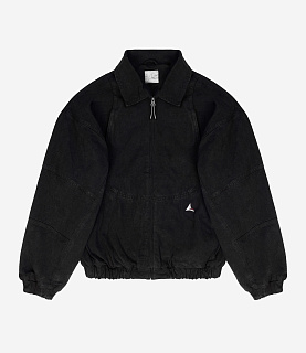 ROA Ash Canvas Jacket Washed Black