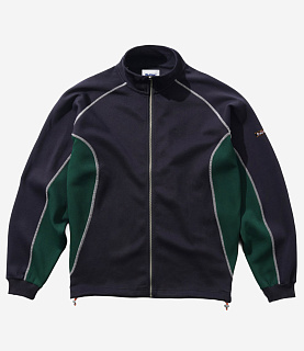 Butter Goods Warped Track Jacket Navy
