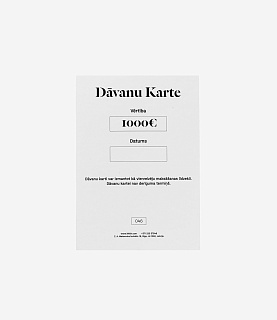 itk Gift Card €1000