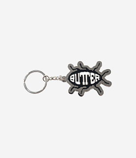 Butter Goods Roach Enamel Key Chain Silver