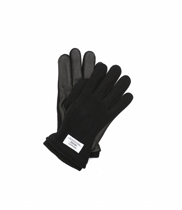 Shop Norse Projects x Hestra Svante Gloves Black at itk