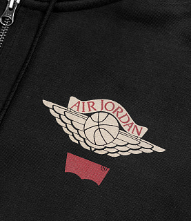 Jordan x Levis® Hoodie Black