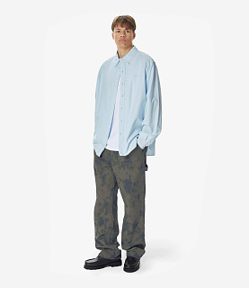 Thisisneverthat Bleached Double Knee Pant Blue