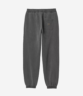Carhartt WIP Vista Grand Sweat Pant Black Garment Dyed