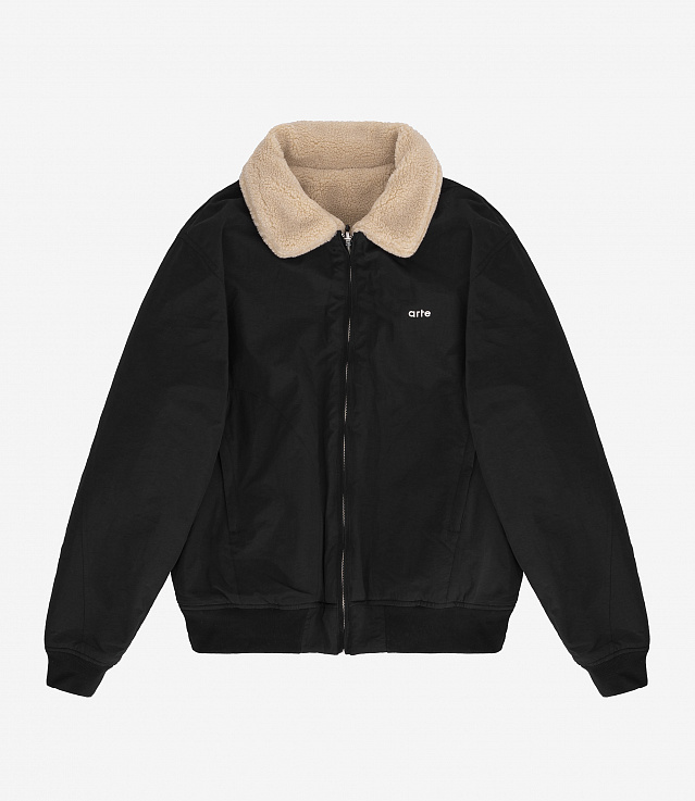 Shop Arte Antwerp Jake Reversible Jacket Black at itk online store