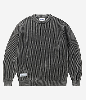 Butter Goods Bleach Knit Sweater Black