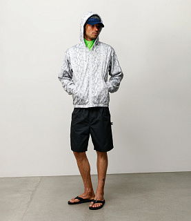 Stussy Athletic Mesh Zip Hood Snake