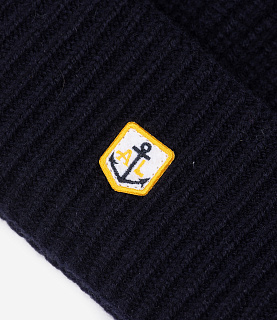 Armor-Lux Heritage Lambswool Beanie Navy