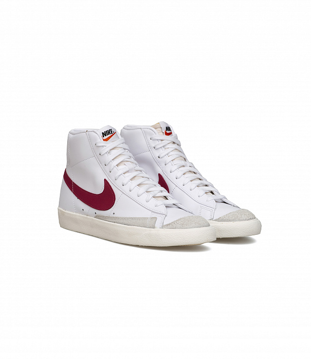 nike blazer mid 77 vintage white red