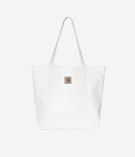 Carhartt WIP Graphic Tote Dearborn Canvas Sean Hamilton Print White