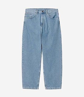 Carhartt WIP Brandon Pant Smith Denim Blue Stone Bleached