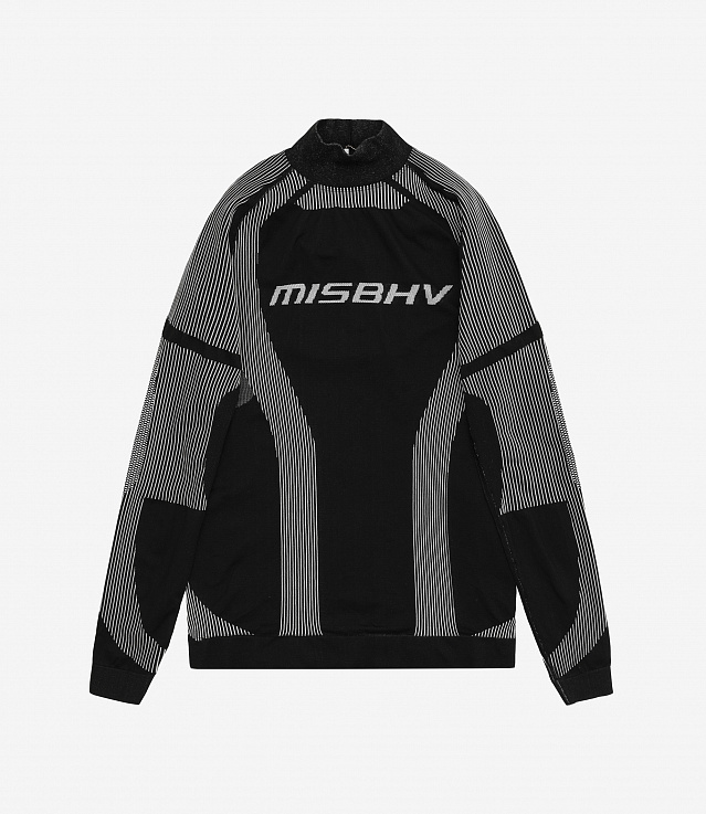 Shop MISBHV Sport Active Classic Longsleeve Black/White at