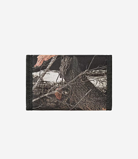 Carhartt WIP Alec Wallet Camo Feather Tree Black