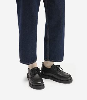 Birkenstock Highwood Moc Lace Low Narrow Black