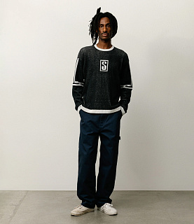 Stussy Alpine Sweater Black