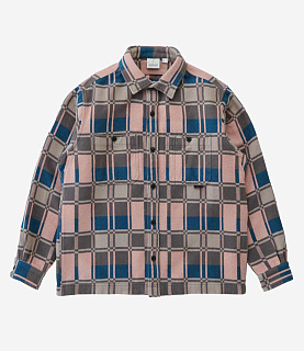 Gramicci Flannel Anthony Shirt Blush Check