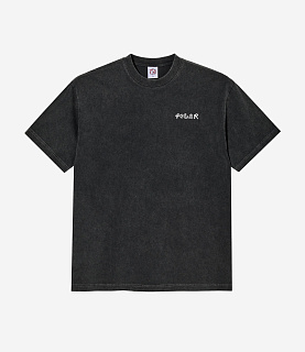 Polar Skate Co 2 Guys Tee Silver Black