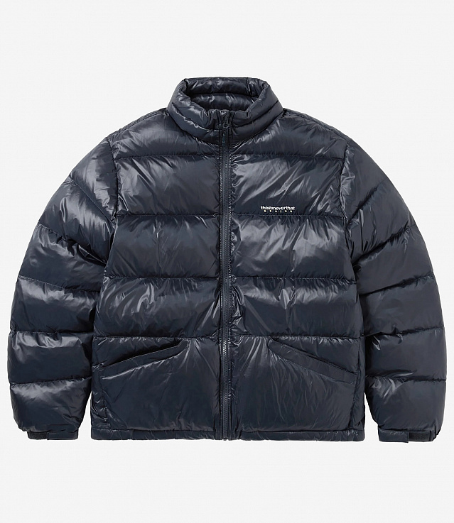 ジャケット・アウター THISISNEVERTHAT PUFFER DOWN JACKET Shop Thisisneverthat DSN Down Puffer Jacket Navy at itk