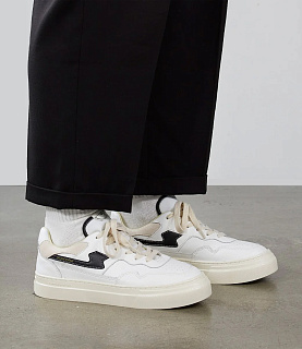 Stepney Workers Club Pearl S-Strike Leather White/Black